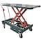 Pake Handling Tools DC Power Hydraulic Scissor Cart, 1100 Lb. Cap., 60'' x 24.5'', 17.5''-45'' Height PAKLT-ES50LA - alternate 1